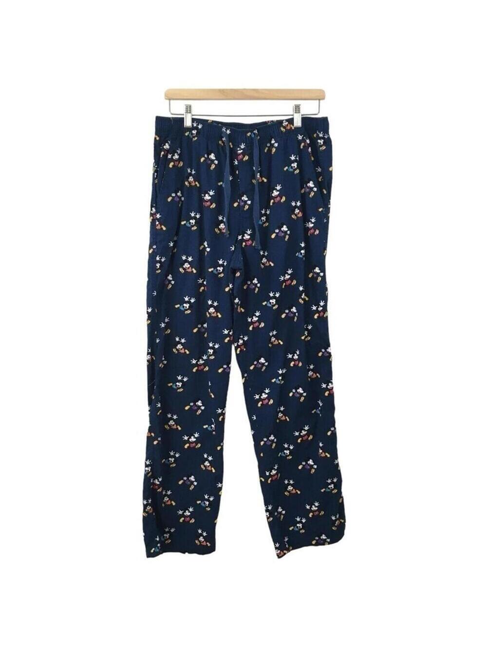 Disney Parks Women’s Mickey Mouse Pajama Pants Size L